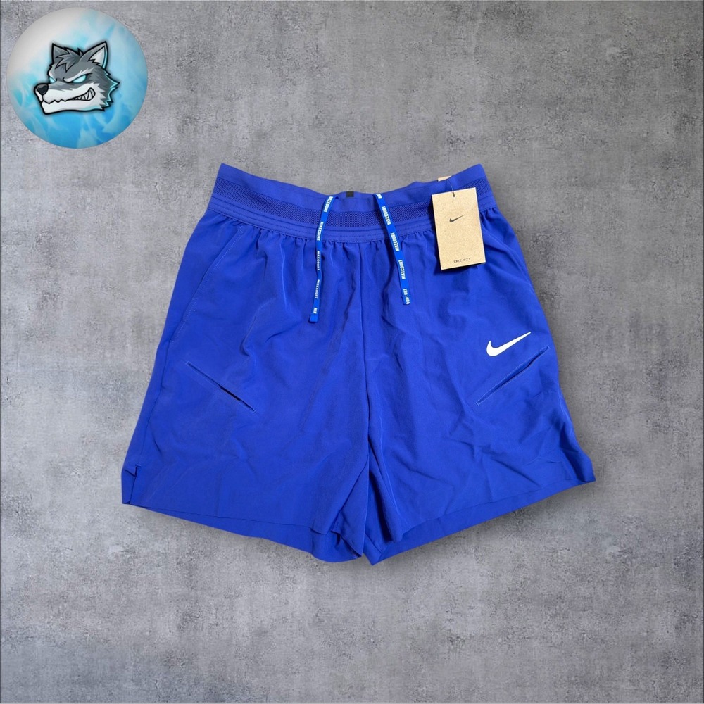 Nike Court Advantage Slam Dri-FIT Tennis Shorts Blue Mens Size Medium FZ6939-539